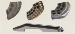 Serrated Cutters( tearing cutters and Scrapers)